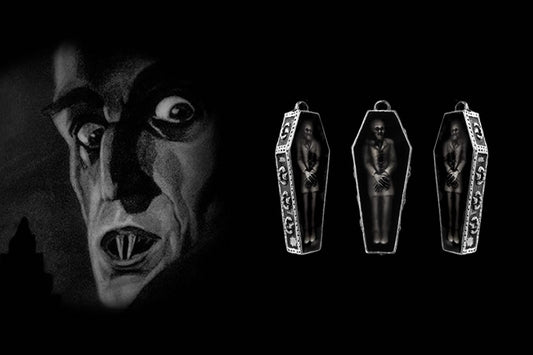 Nosferatu's Rest Pendant: A Gothic Tribute