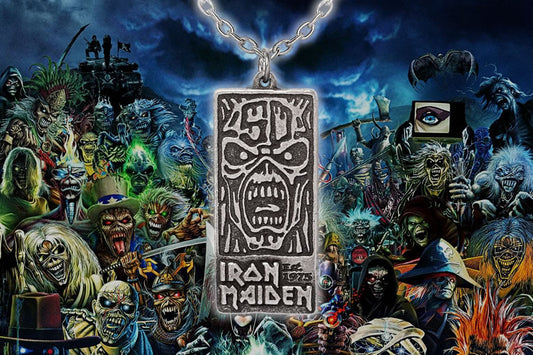 Official Iron Maiden Jewelry: 50th Annivesary Pendant