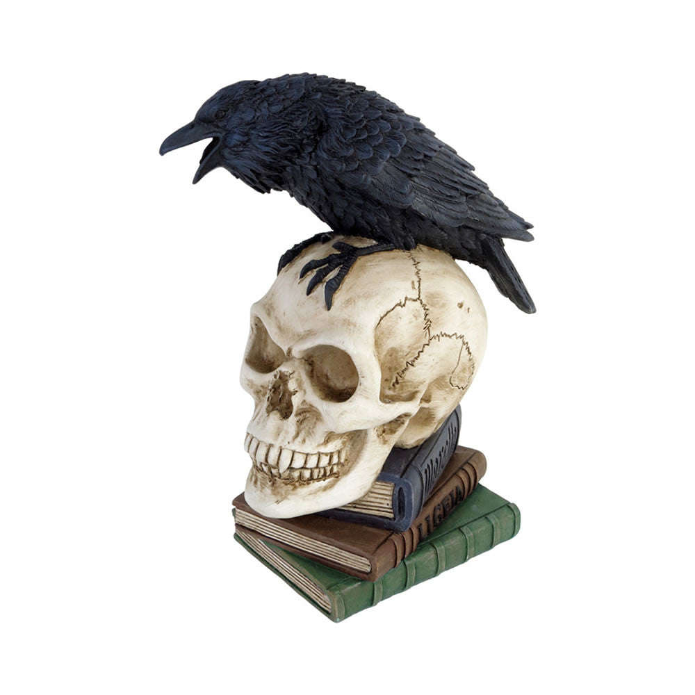 Alchemy England Poe's Raven Skull